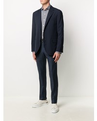 Мужская серая рубашка с длинным рукавом от Orian