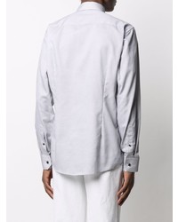 Мужская серая рубашка с длинным рукавом от Eton