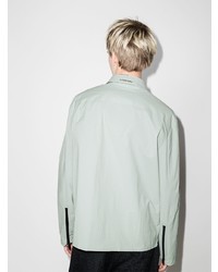 Мужская серая рубашка с длинным рукавом от A-Cold-Wall*