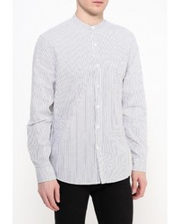 Мужская серая рубашка с длинным рукавом от Topman