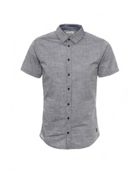Мужская серая рубашка с коротким рукавом от BLEND