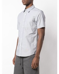 Мужская серая рубашка с коротким рукавом от Odin