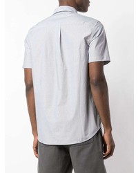 Мужская серая рубашка с коротким рукавом от Odin