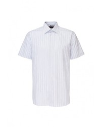 Мужская серая рубашка с коротким рукавом от GREG