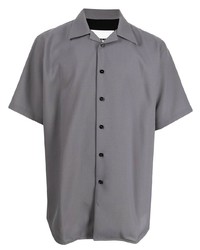 Мужская серая рубашка с коротким рукавом от Jil Sander