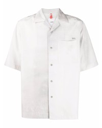 Мужская серая рубашка с коротким рукавом от Oamc