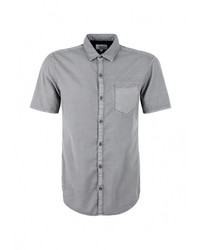 Мужская серая рубашка с коротким рукавом от Q/S designed by