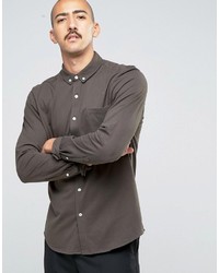 Мужская серая рубашка от Asos