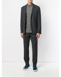 Мужская серая рубашка от Lanvin