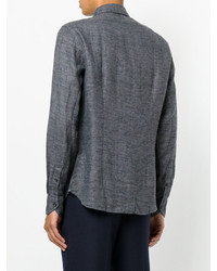 Мужская серая рубашка от Xacus