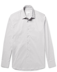 Мужская серая рубашка от Prada