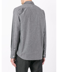 Мужская серая рубашка от Hardy Amies
