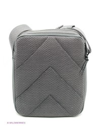 Серая сумка почтальона от Calvin Klein