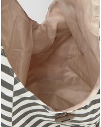 Женская серая сумка с узором зигзаг от South Beach