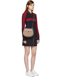 Женская серая сумка от Chloé