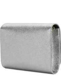 Женская серая сумка от Versace