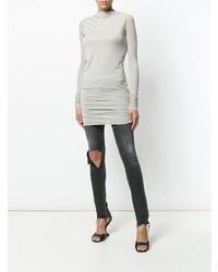 Серая туника от Rick Owens Lilies