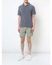 Мужская серая футболка-поло от Onia