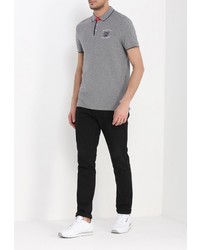 Мужская серая футболка-поло от Baon