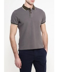 Мужская серая футболка-поло от Blauer