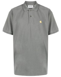 Мужская серая футболка-поло от Carhartt WIP