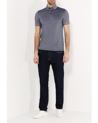 Мужская серая футболка-поло от Celio