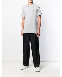 Мужская серая футболка-поло от Burberry