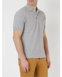 Мужская серая футболка-поло от Lacoste