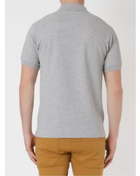 Мужская серая футболка-поло от Lacoste