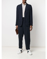 Мужская серая футболка-поло от Fedeli