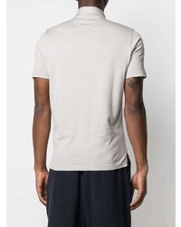 Мужская серая футболка-поло от Fedeli