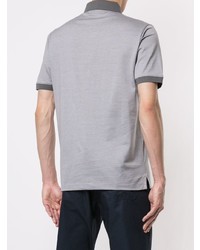 Мужская серая футболка-поло от D'urban