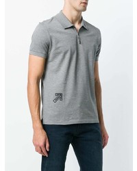Мужская серая футболка-поло от Lanvin