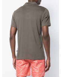 Мужская серая футболка-поло от Onia