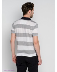 Мужская серая футболка-поло от Forecast