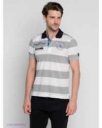 Мужская серая футболка-поло от Forecast