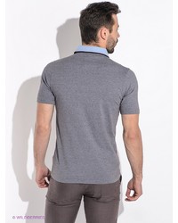 Мужская серая футболка-поло от Greg Horman