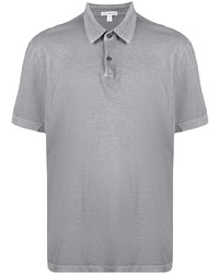 Мужская серая футболка-поло от James Perse