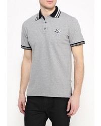 Мужская серая футболка-поло от Just Cavalli