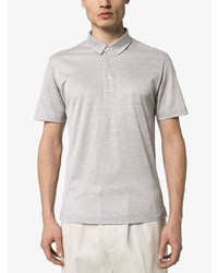 Мужская серая футболка-поло от Canali