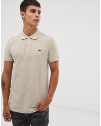 Мужская серая футболка-поло от Lacoste