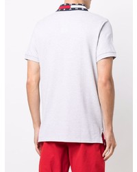Мужская серая футболка-поло от Tommy Jeans