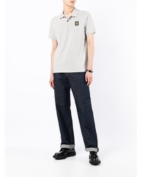 Мужская серая футболка-поло от Belstaff