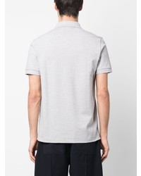 Мужская серая футболка-поло от Lacoste