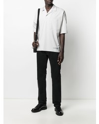 Мужская серая футболка-поло от Attachment