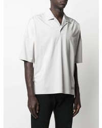 Мужская серая футболка-поло от Attachment