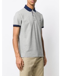 Мужская серая футболка-поло от Polo Ralph Lauren