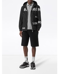 Мужская серая футболка-поло от Burberry