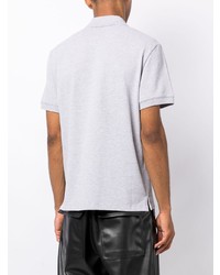 Мужская серая футболка-поло от Alexander McQueen