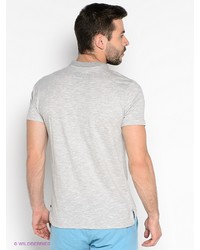 Мужская серая футболка-поло от Mezaguz